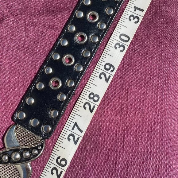 22-(B&B) Vintage. 80s. Heavy Metal. Belt Buckle. - Picture 8 of 16